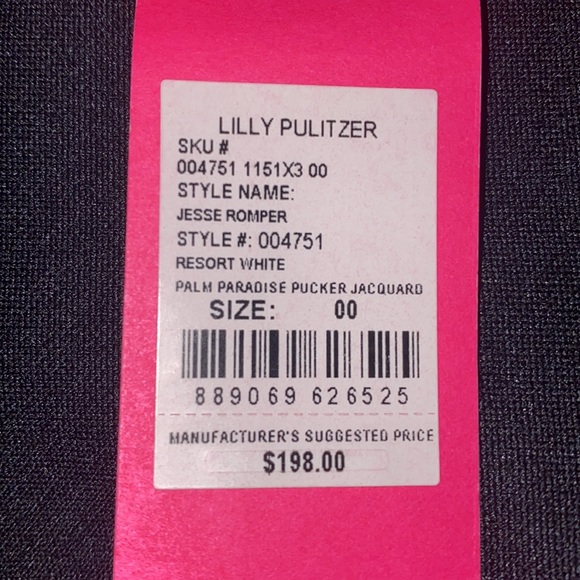 Lilly Pulitzer Dress/Style Name: Jesse Romper/ Size: 00 - Picture 8 of 8